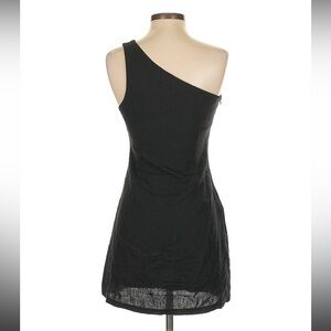 LA hearts black mini linen dress Small NWT